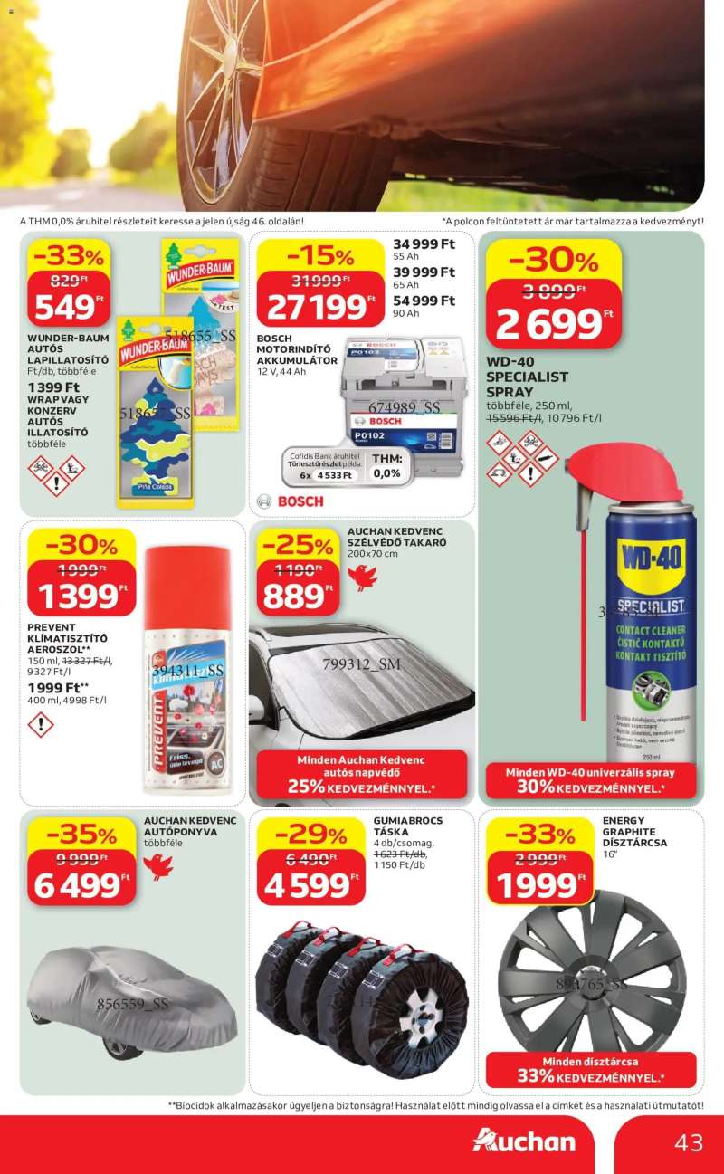 Auchan Auchan akciós újság 43 oldal