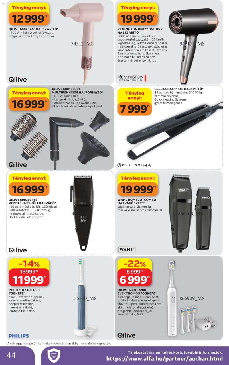 Auchan Auchan akciós újság 44 oldal
