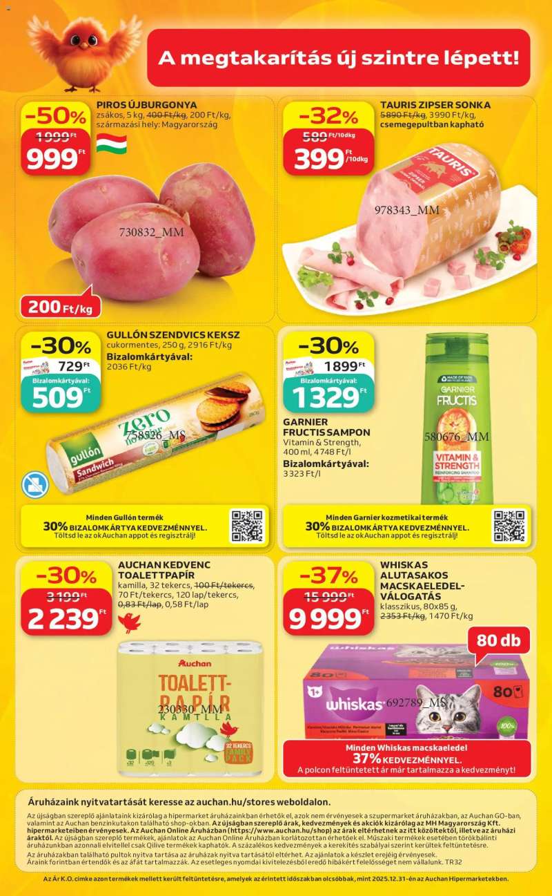 Auchan Auchan akciós újság 48 oldal