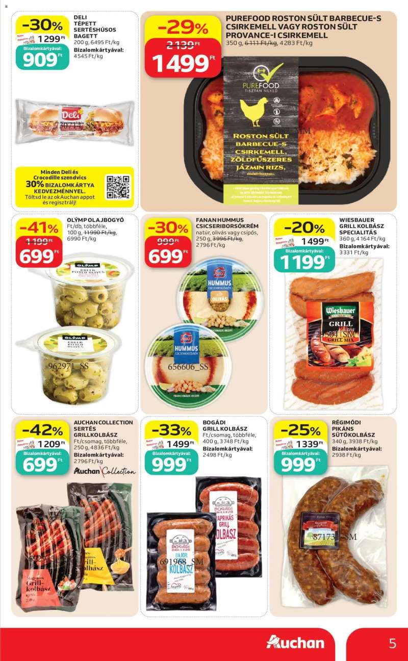 Auchan Auchan akciós újság 5 oldal