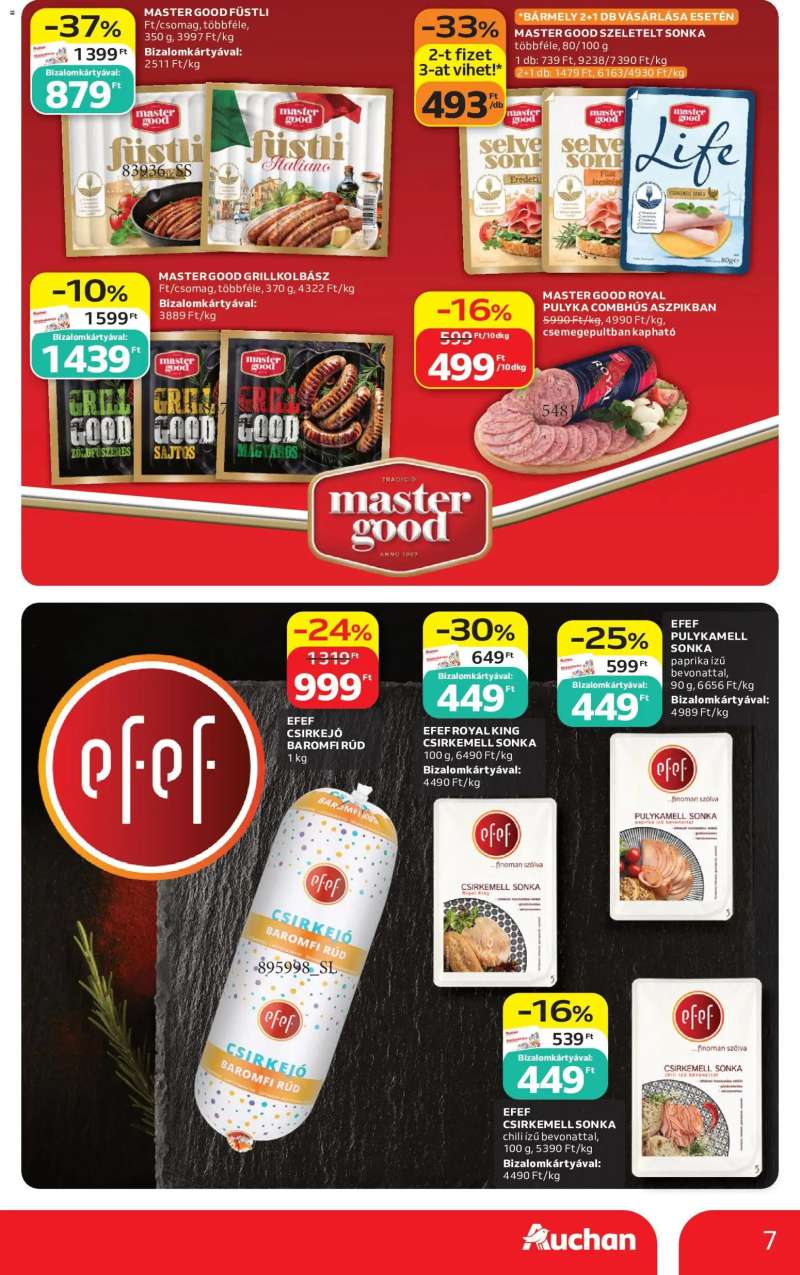 Auchan Auchan akciós újság 7 oldal