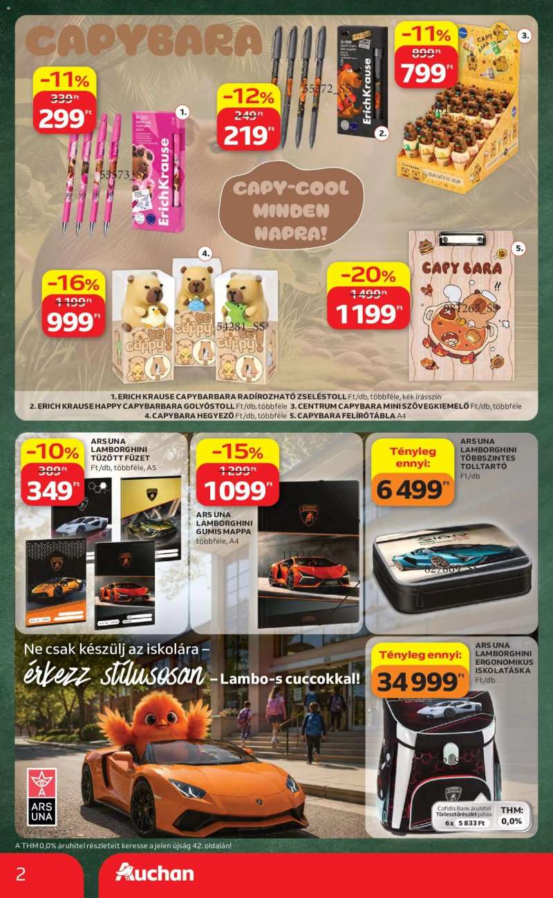 Auchan Auchan Iskolakezdés ajánlatok 2 oldal
