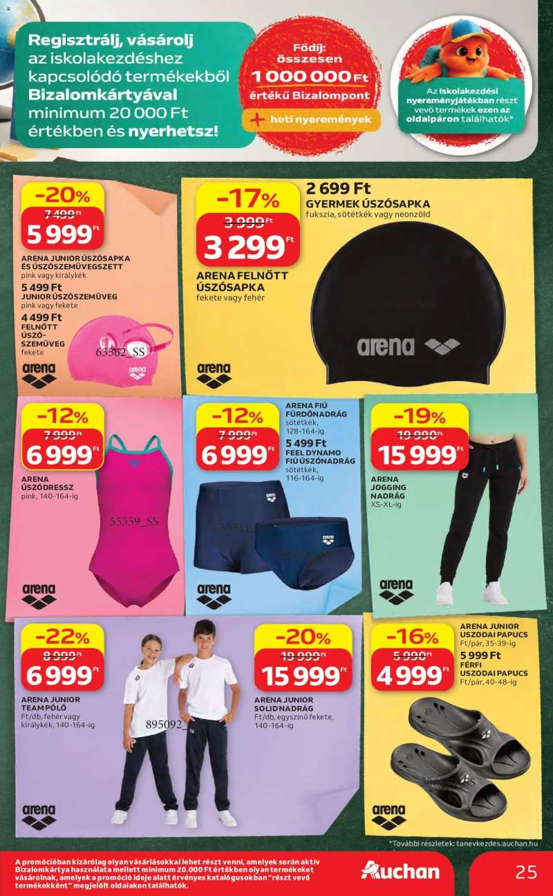 Auchan Auchan Iskolakezdés ajánlatok 25 oldal