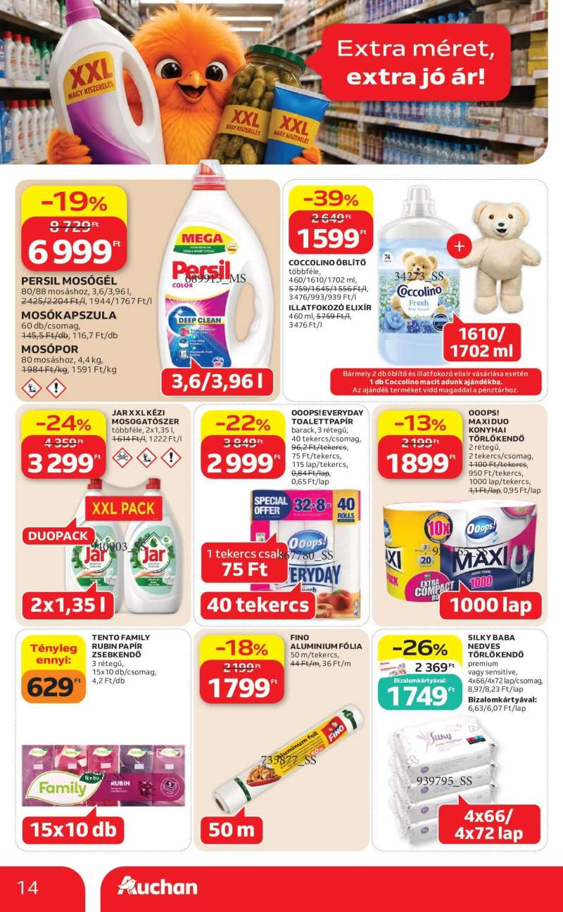 Auchan Auchan Mennyiségi kedvezmény ajánlataink 14 oldal