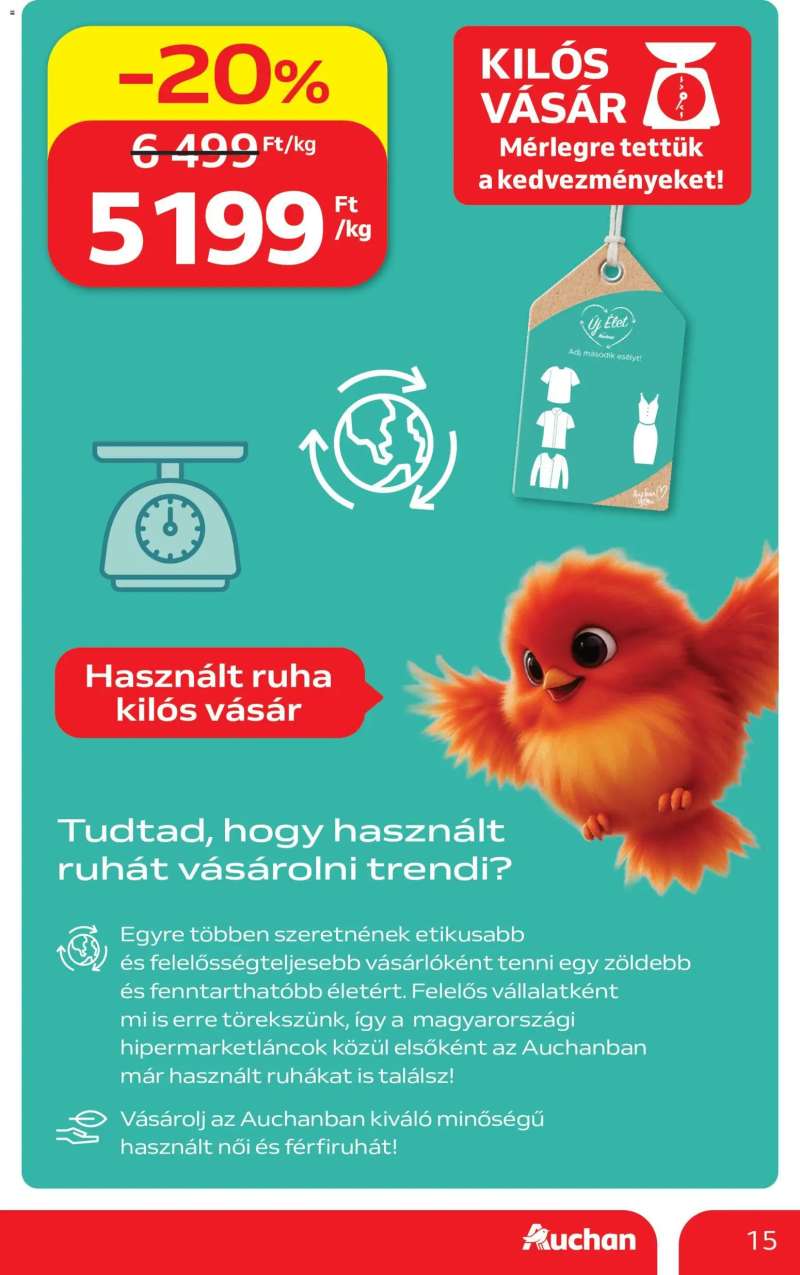 Auchan Auchan Mennyiségi kedvezmény ajánlataink 15 oldal
