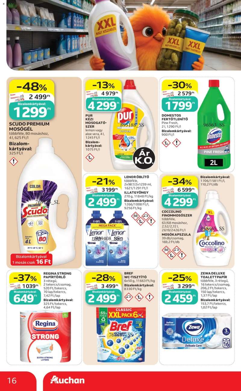 Auchan Auchan Mennyiségi kedvezmény ajánlataink 16 oldal