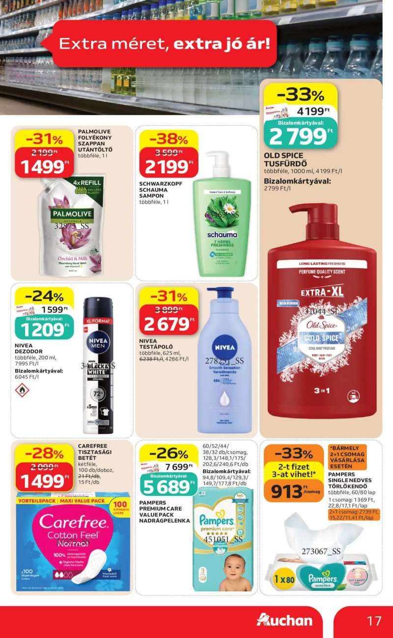 Auchan Auchan Mennyiségi kedvezmény ajánlataink 17 oldal