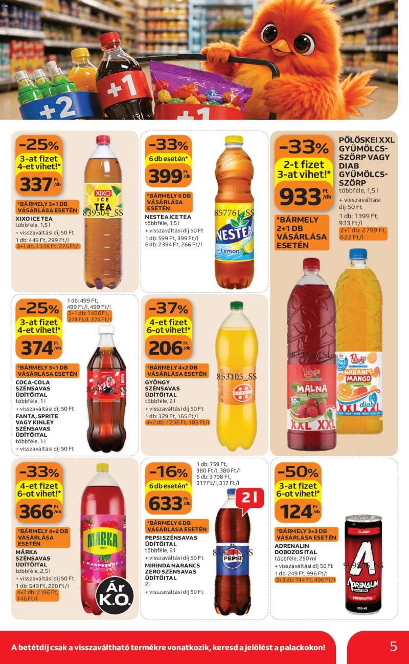 Auchan Auchan Mennyiségi kedvezmény ajánlataink 5 oldal