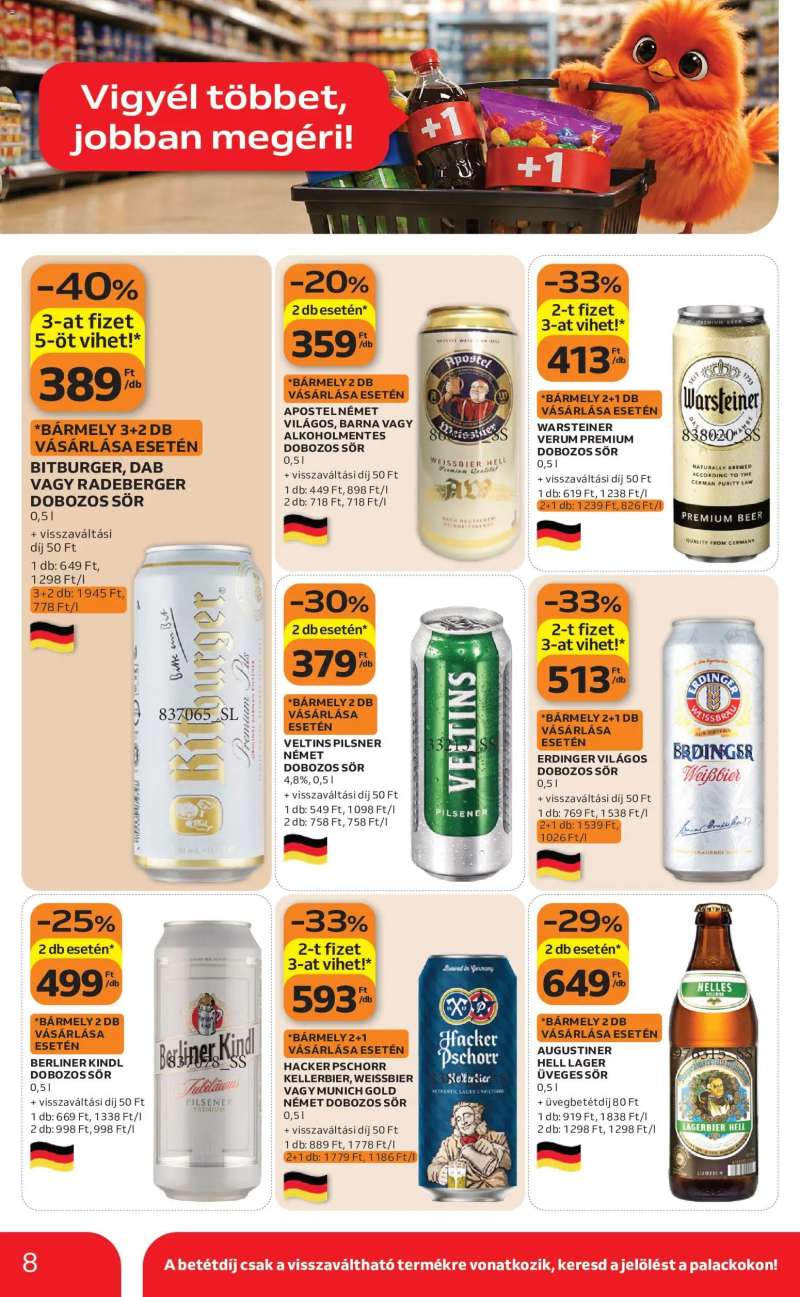 Auchan Auchan Mennyiségi kedvezmény ajánlataink 8 oldal