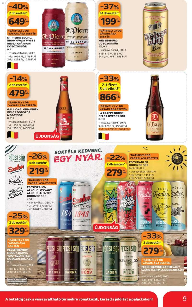 Auchan Auchan Mennyiségi kedvezmény ajánlataink 9 oldal