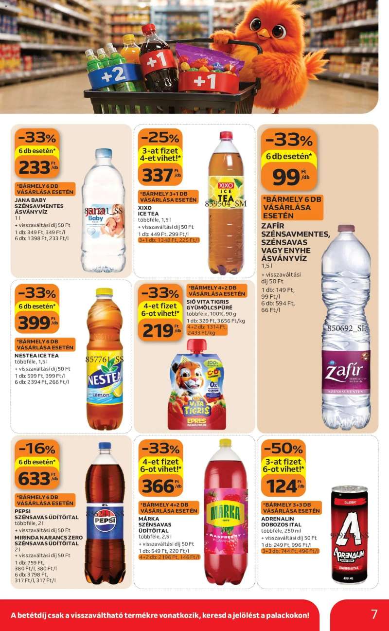 Auchan Auchan Szupermarket akciós újság 7 oldal