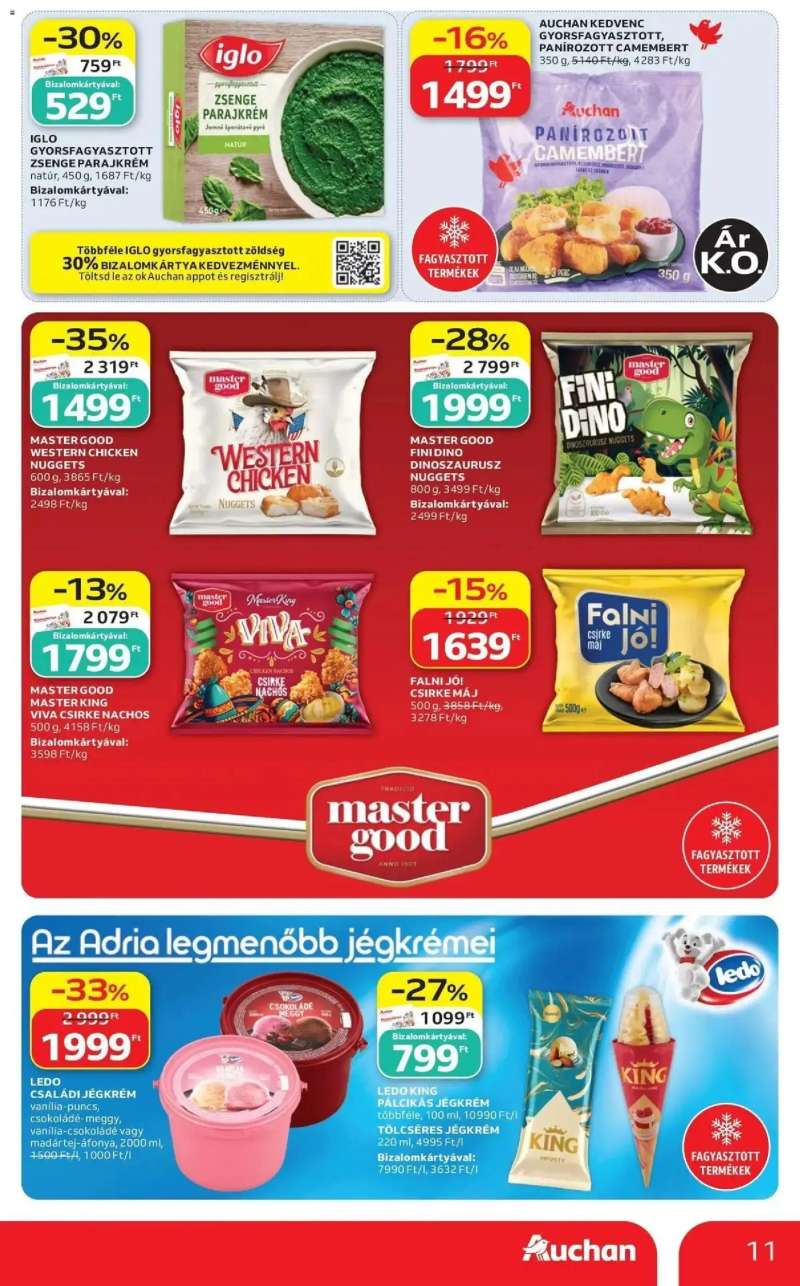 Auchan Auchan újság érvényessége 2026.08.12 -ig 11 oldal