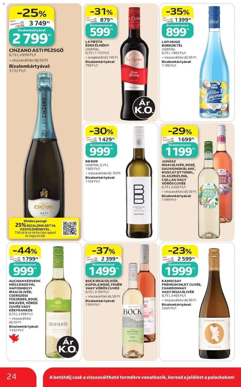 Auchan Auchan újság érvényessége 2026.08.12 -ig 24 oldal