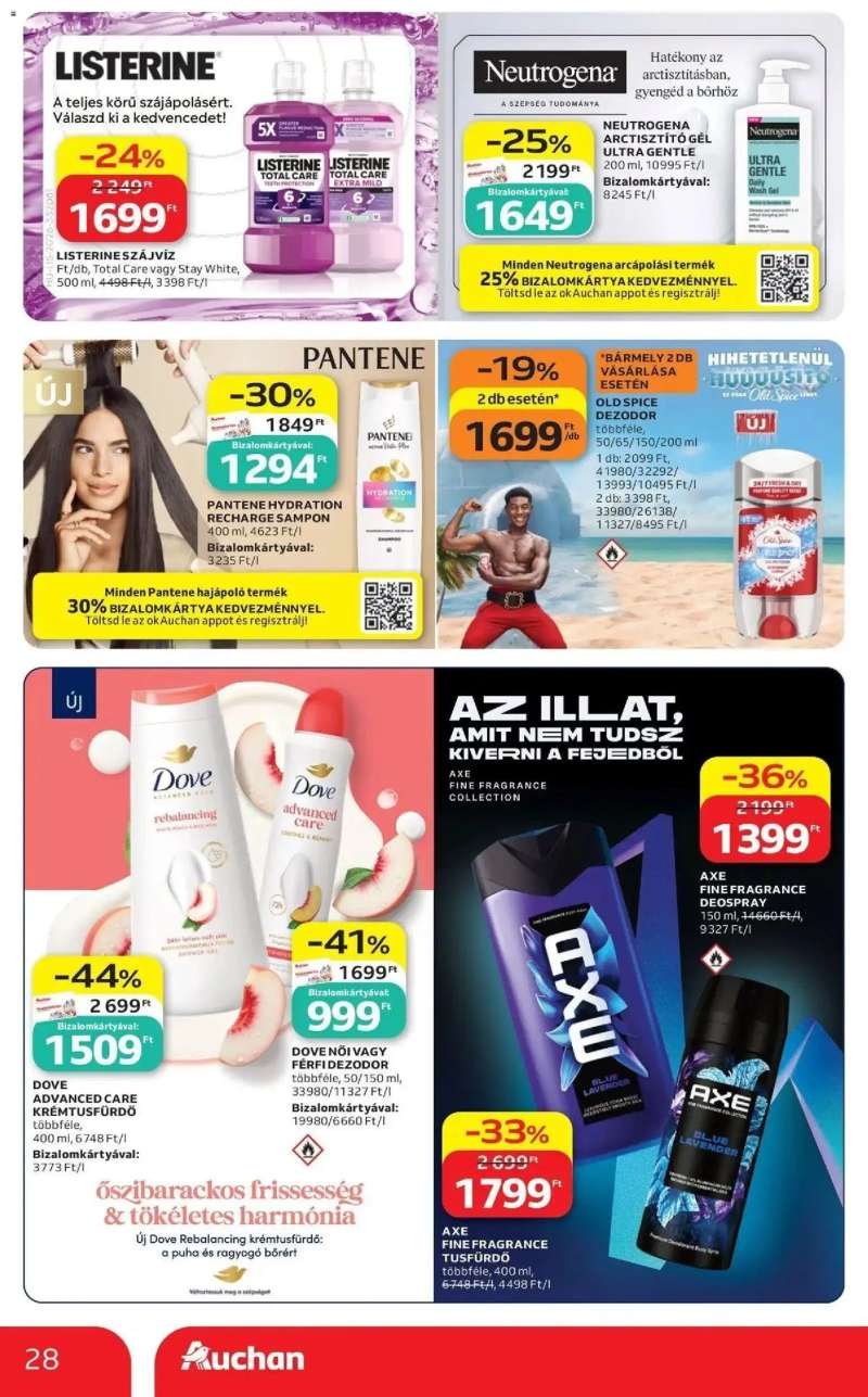 Auchan Auchan újság érvényessége 2026.08.12 -ig 28 oldal