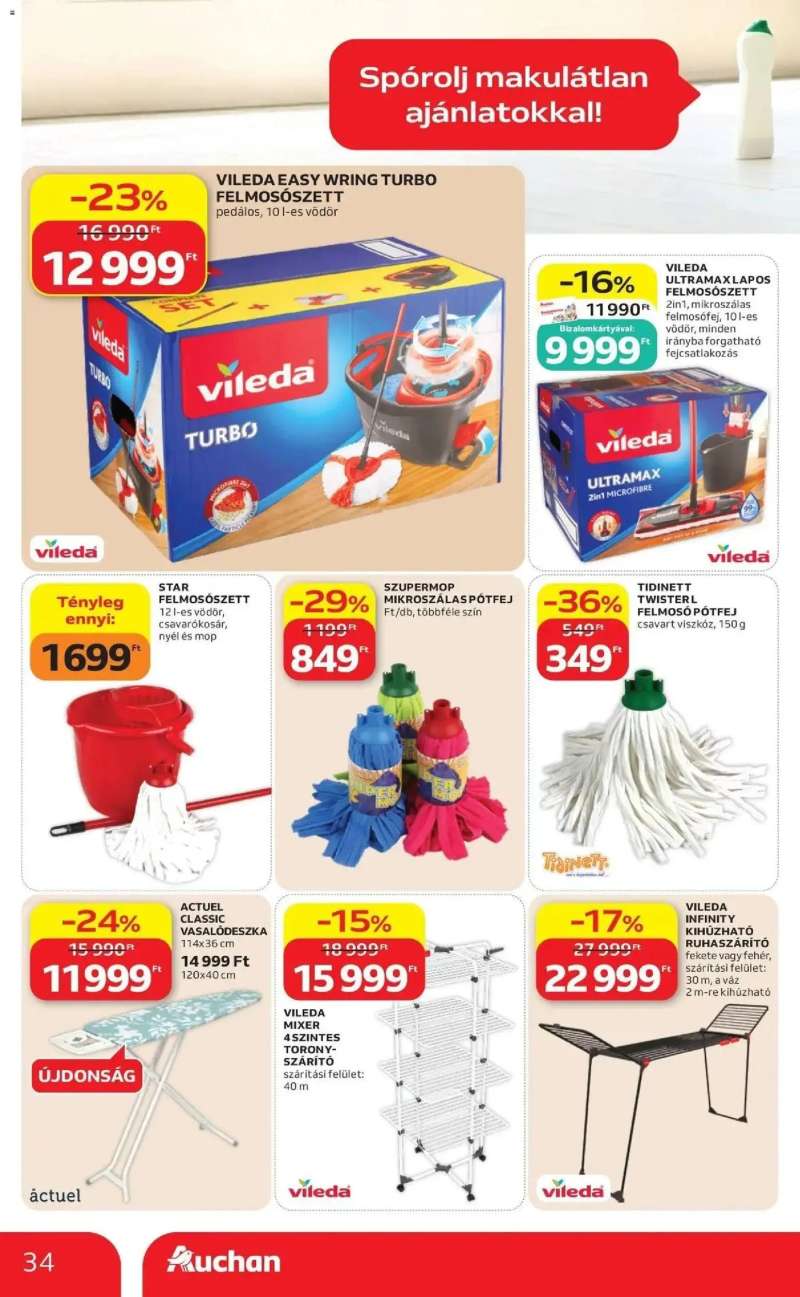 Auchan Auchan újság érvényessége 2026.08.12 -ig 34 oldal
