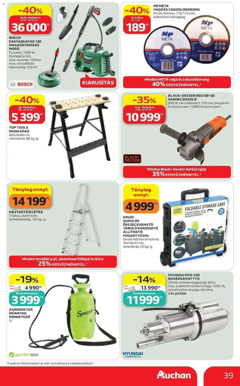 Auchan Auchan újság érvényessége 2026.08.12 -ig 39 oldal