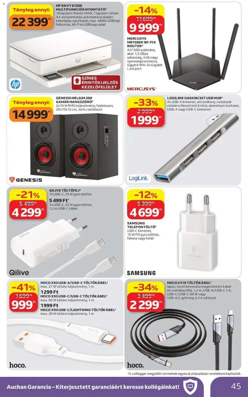 Auchan Auchan újság érvényessége 2026.08.12 -ig 45 oldal