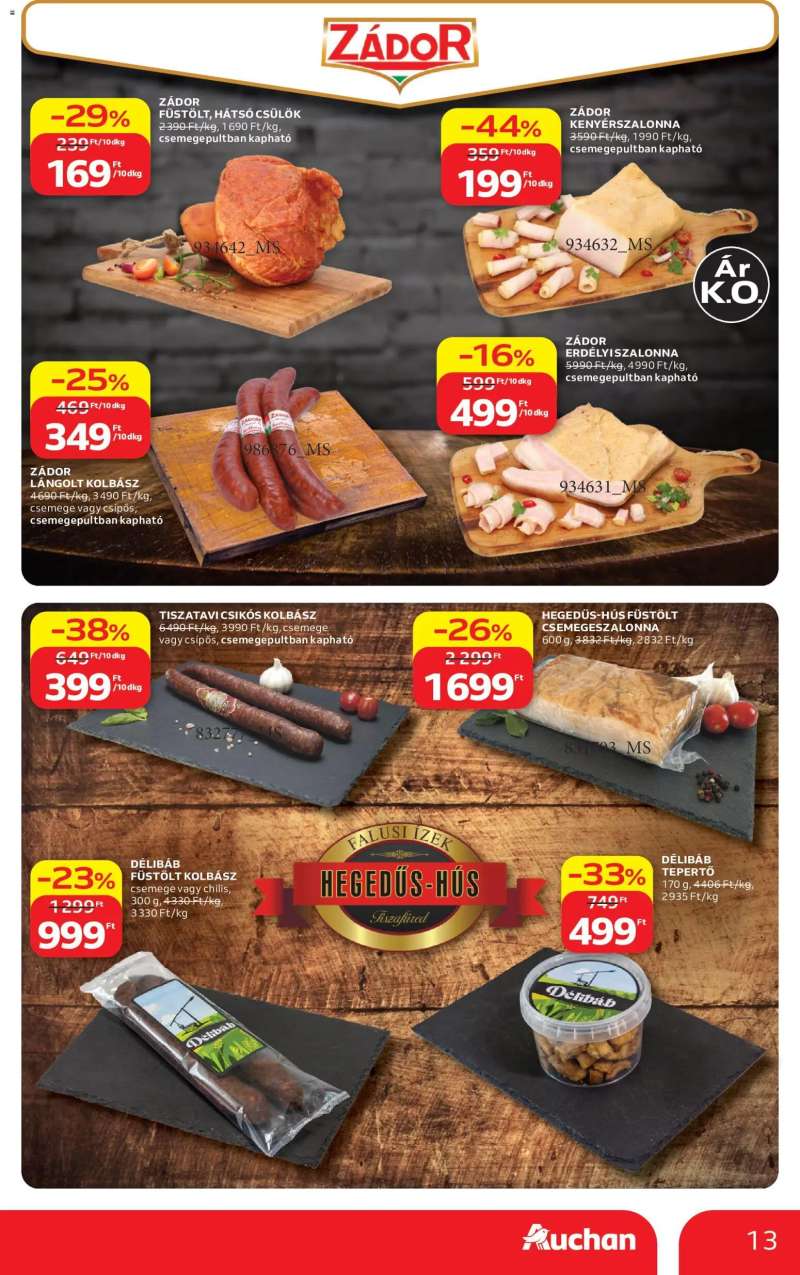 Auchan Auchan akciós újság 13 oldal