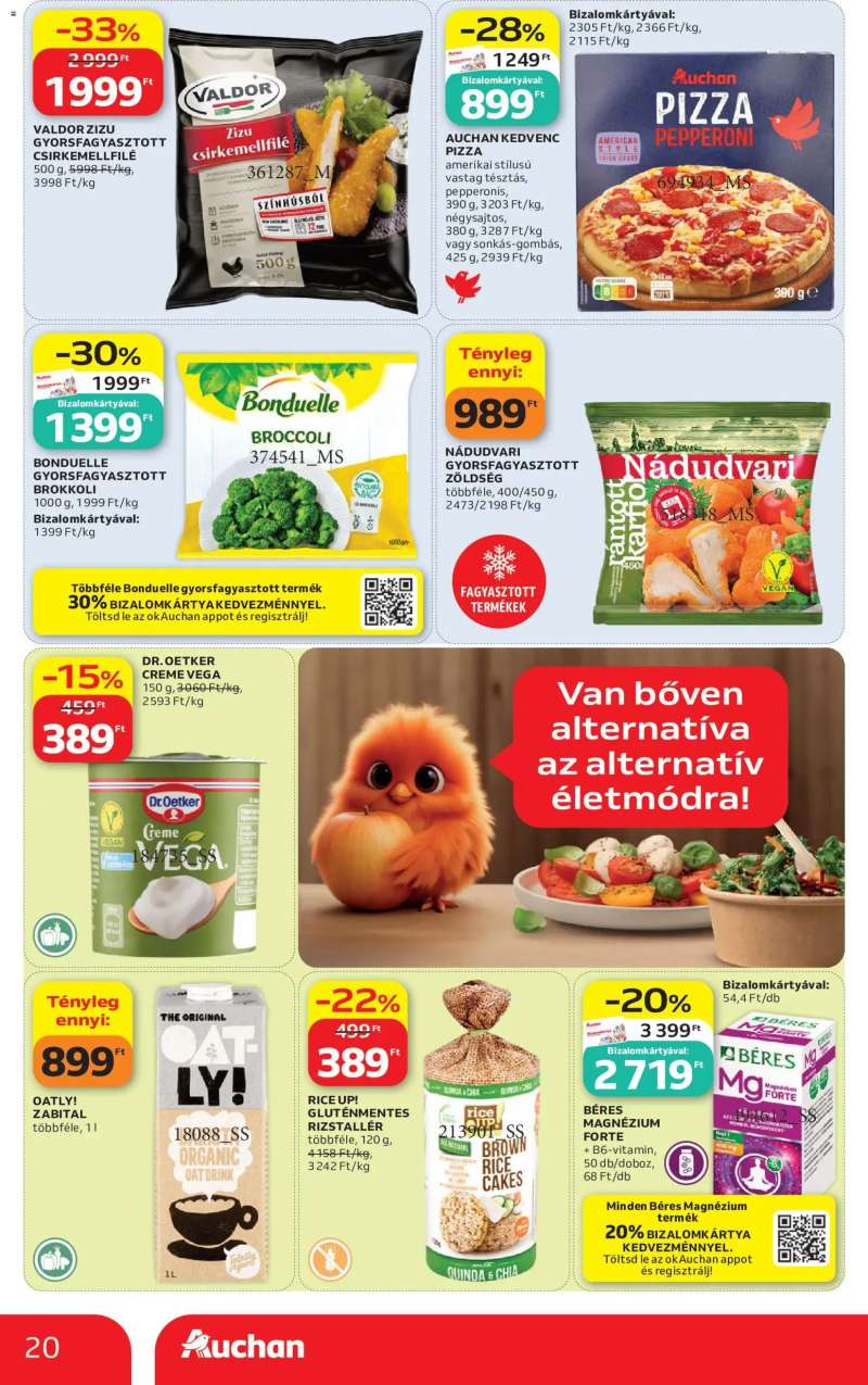Auchan Auchan akciós újság 20 oldal