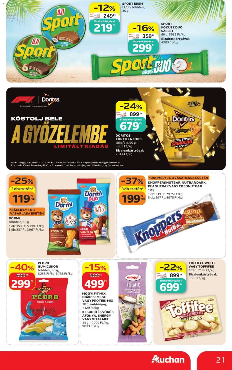 Auchan Auchan akciós újság 21 oldal