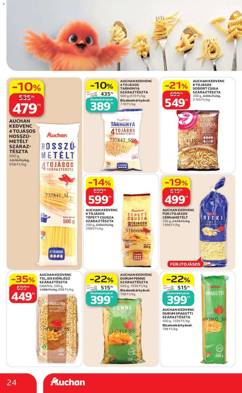 Auchan Auchan akciós újság 24 oldal