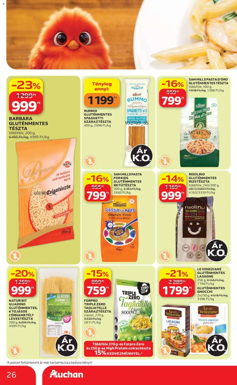 Auchan Auchan akciós újság 26 oldal