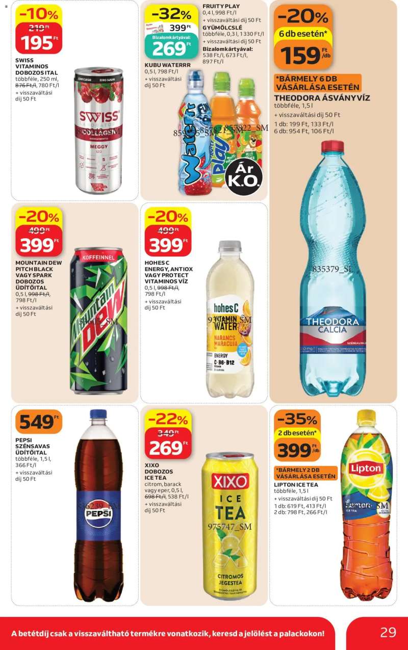 Auchan Auchan akciós újság 29 oldal