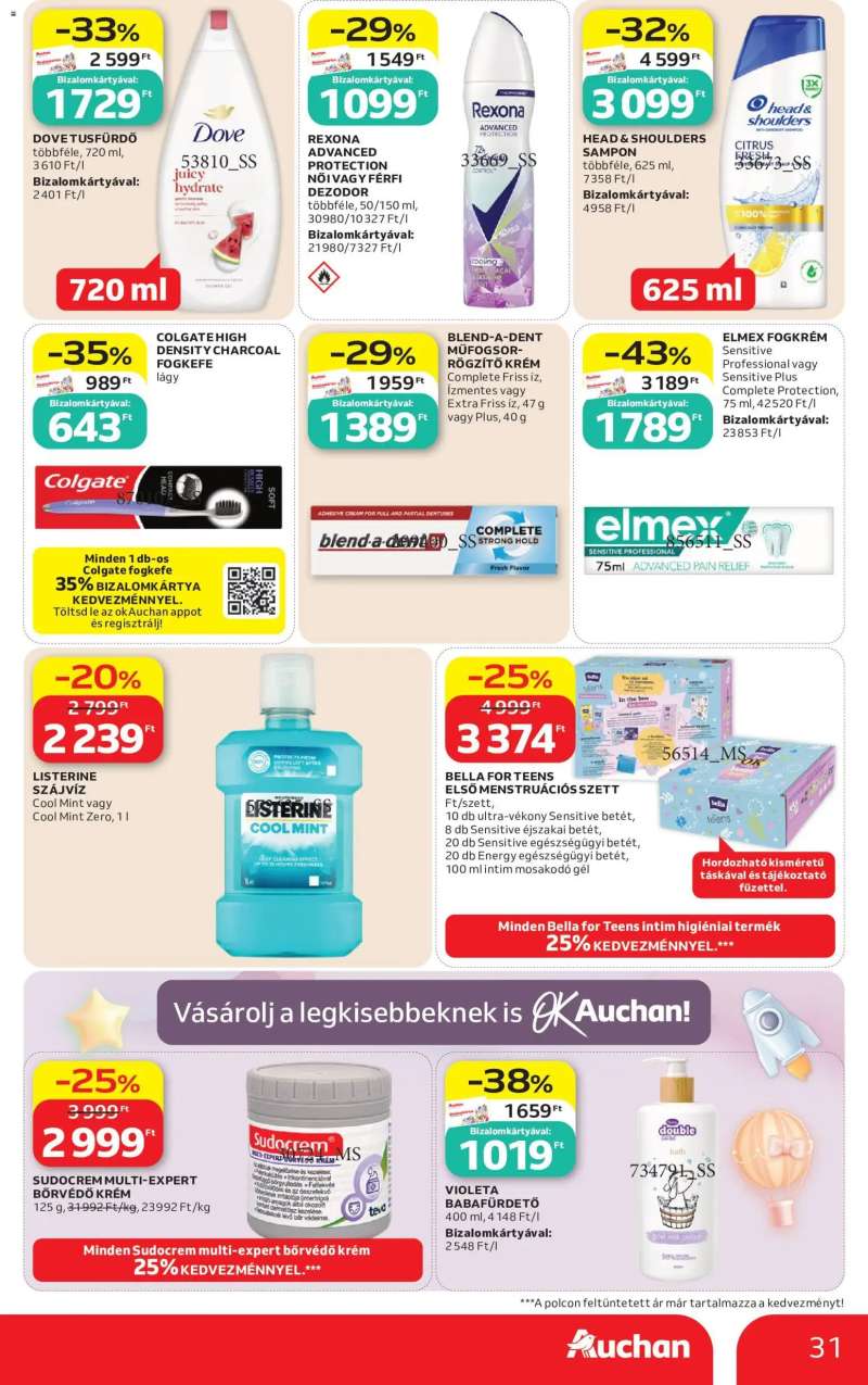 Auchan Auchan akciós újság 31 oldal