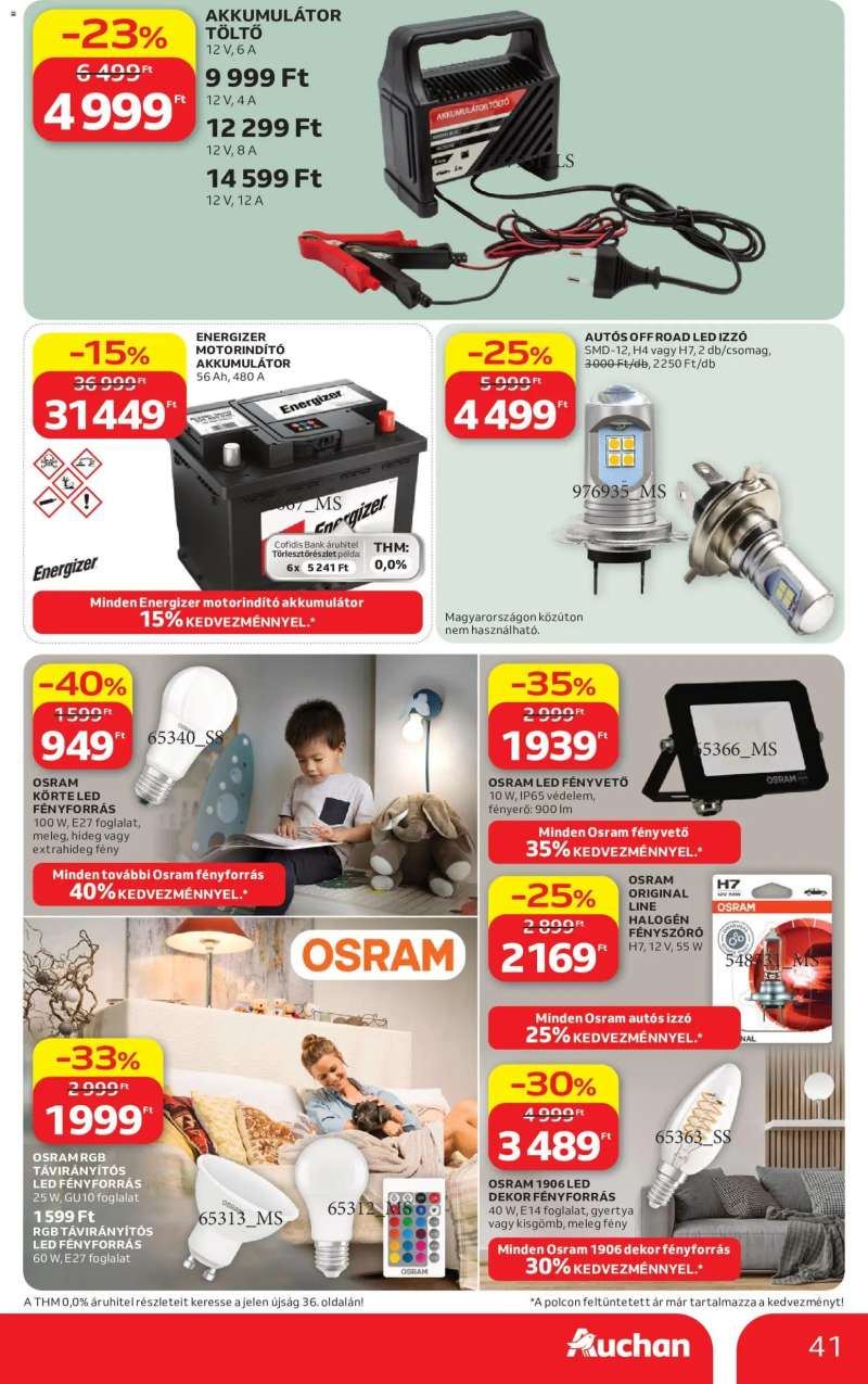 Auchan Auchan akciós újság 41 oldal