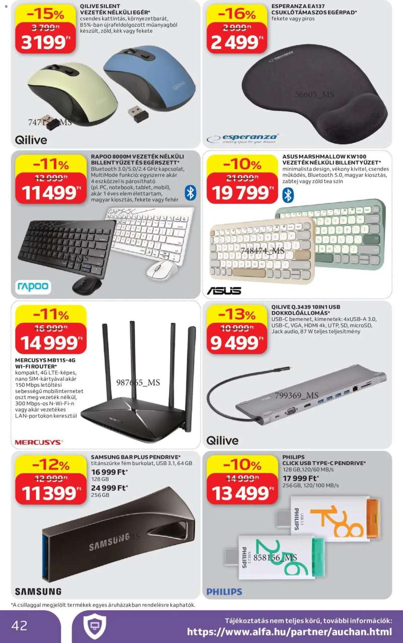Auchan Auchan akciós újság 42 oldal