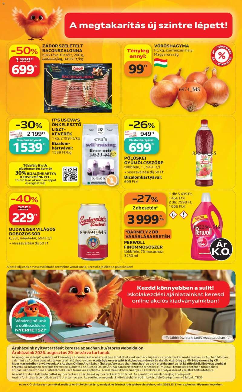 Auchan Auchan akciós újság 46 oldal