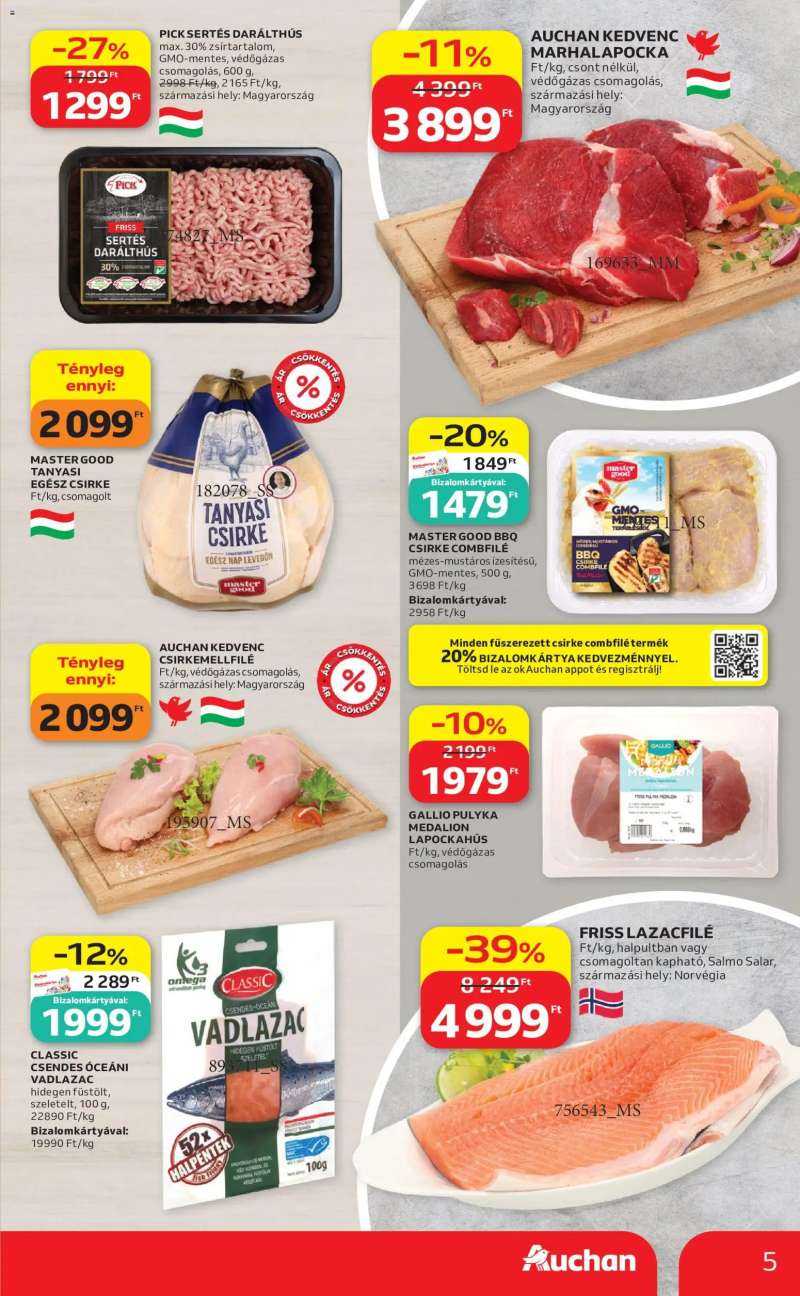 Auchan Auchan akciós újság 5 oldal