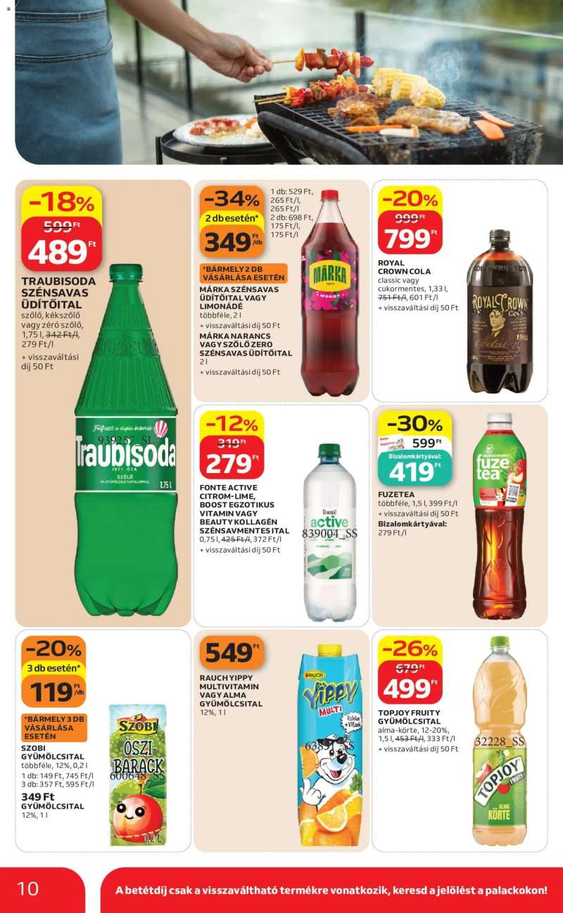 Auchan Auchan Grill ajánlatok 10 oldal