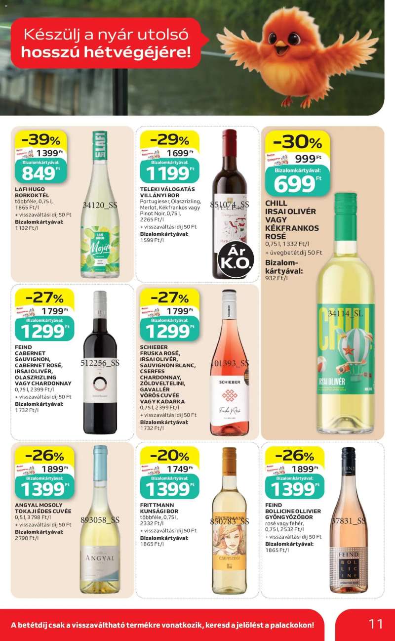 Auchan Auchan Grill ajánlatok 11 oldal