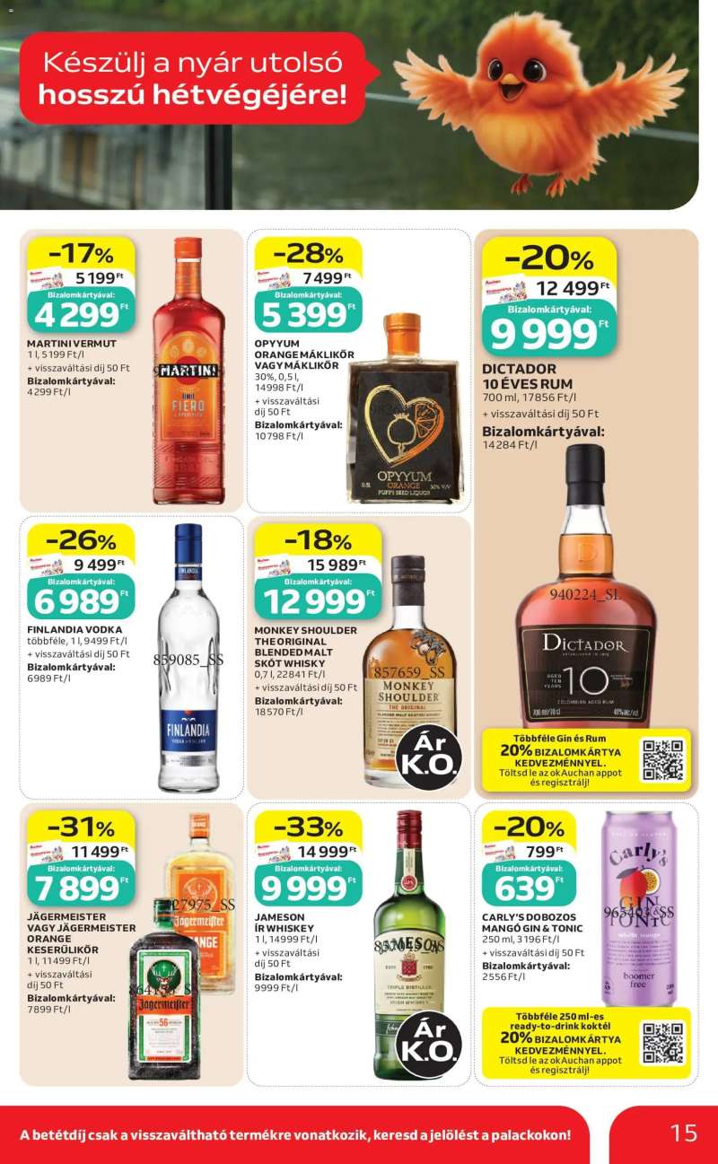 Auchan Auchan Grill ajánlatok 15 oldal