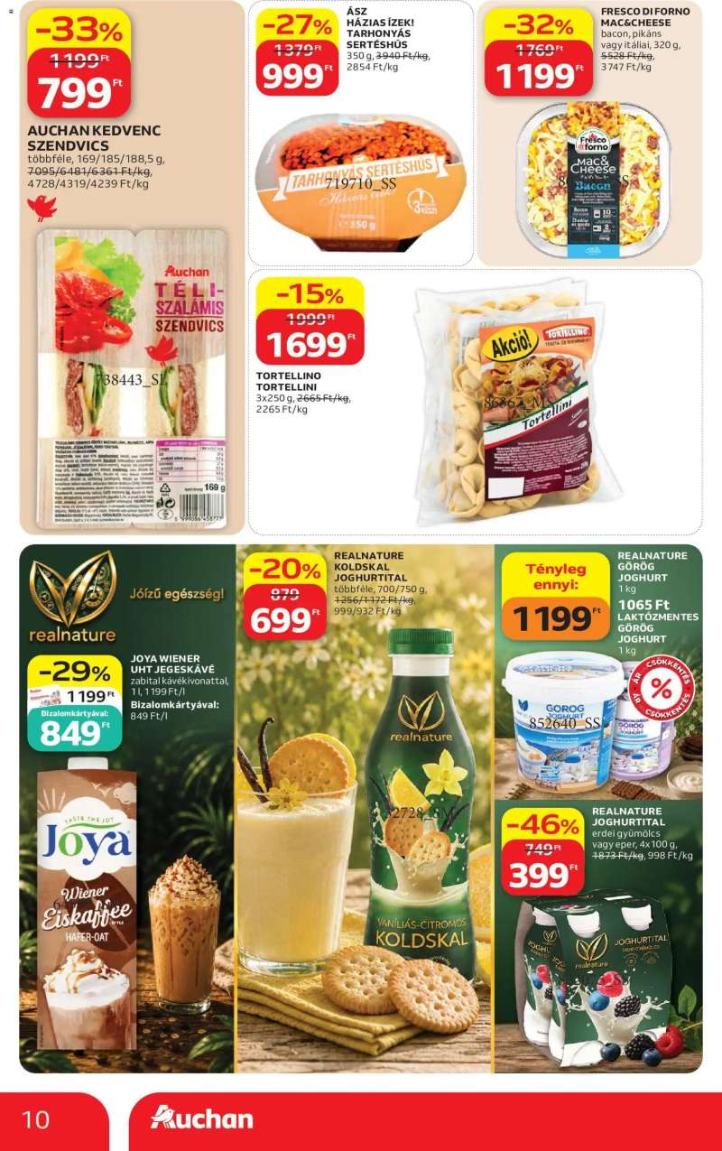 Auchan Auchan akciós újság 10 oldal