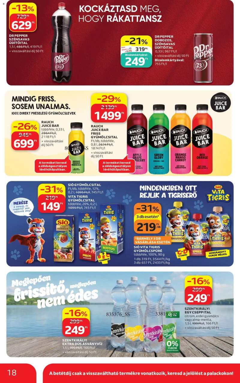 Auchan Auchan akciós újság 18 oldal