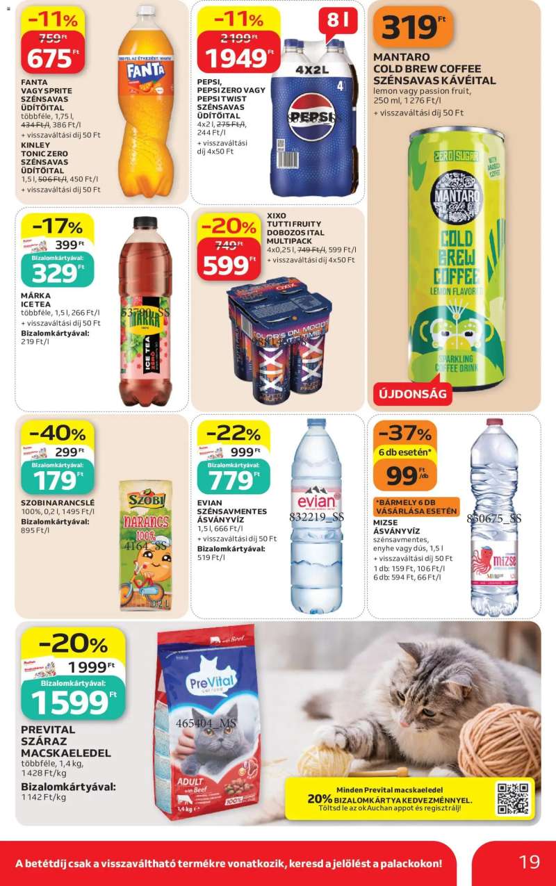 Auchan Auchan akciós újság 19 oldal