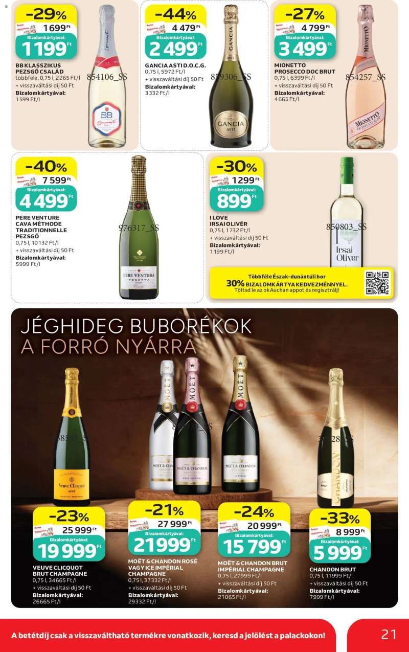 Auchan Auchan akciós újság 21 oldal