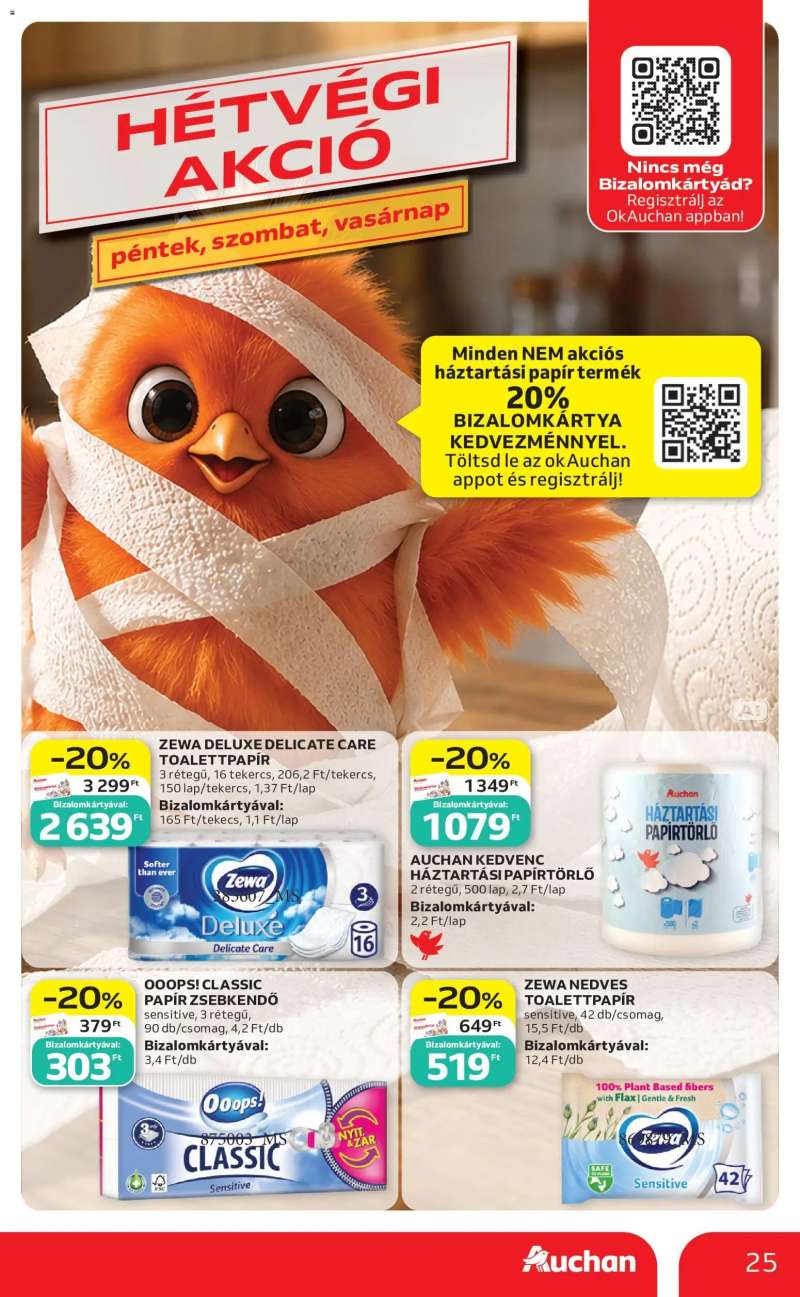Auchan Auchan akciós újság 25 oldal
