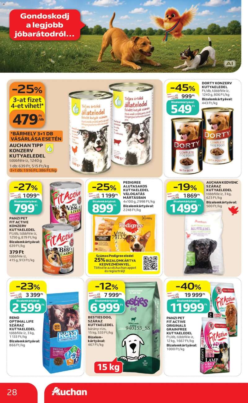 Auchan Auchan akciós újság 28 oldal