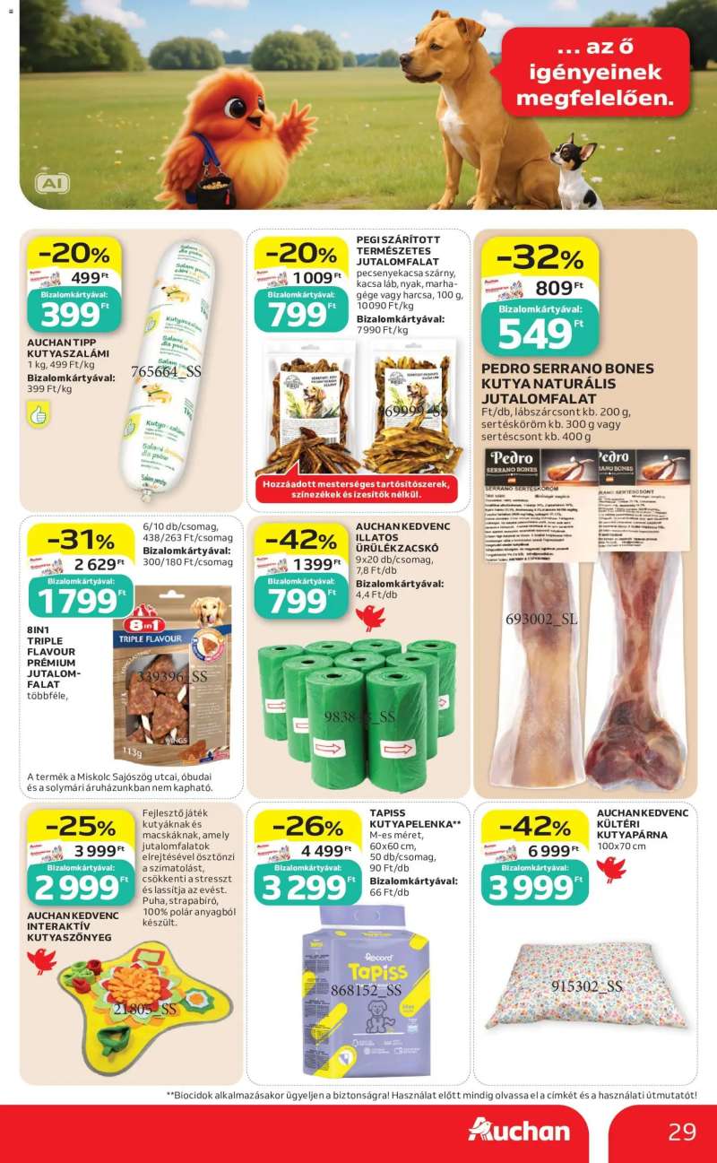 Auchan Auchan akciós újság 29 oldal