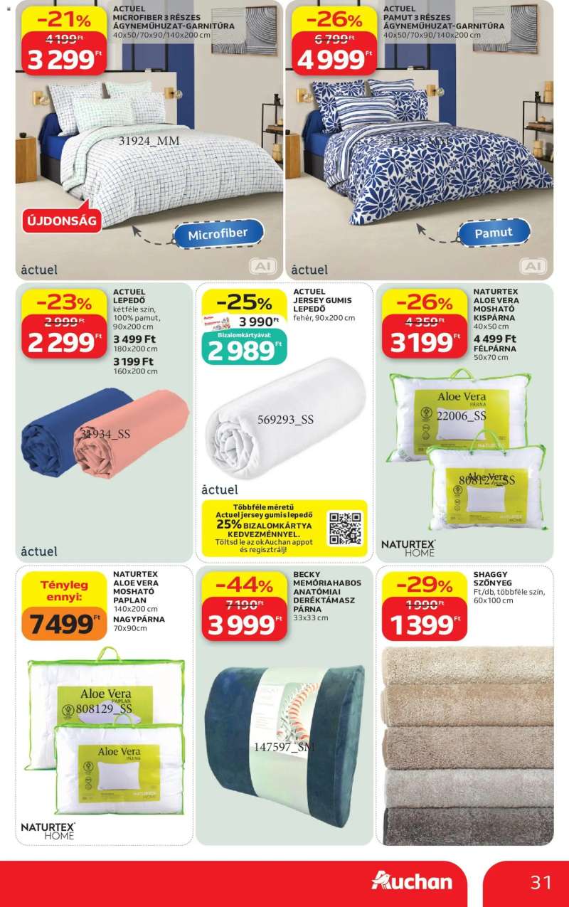 Auchan Auchan akciós újság 31 oldal