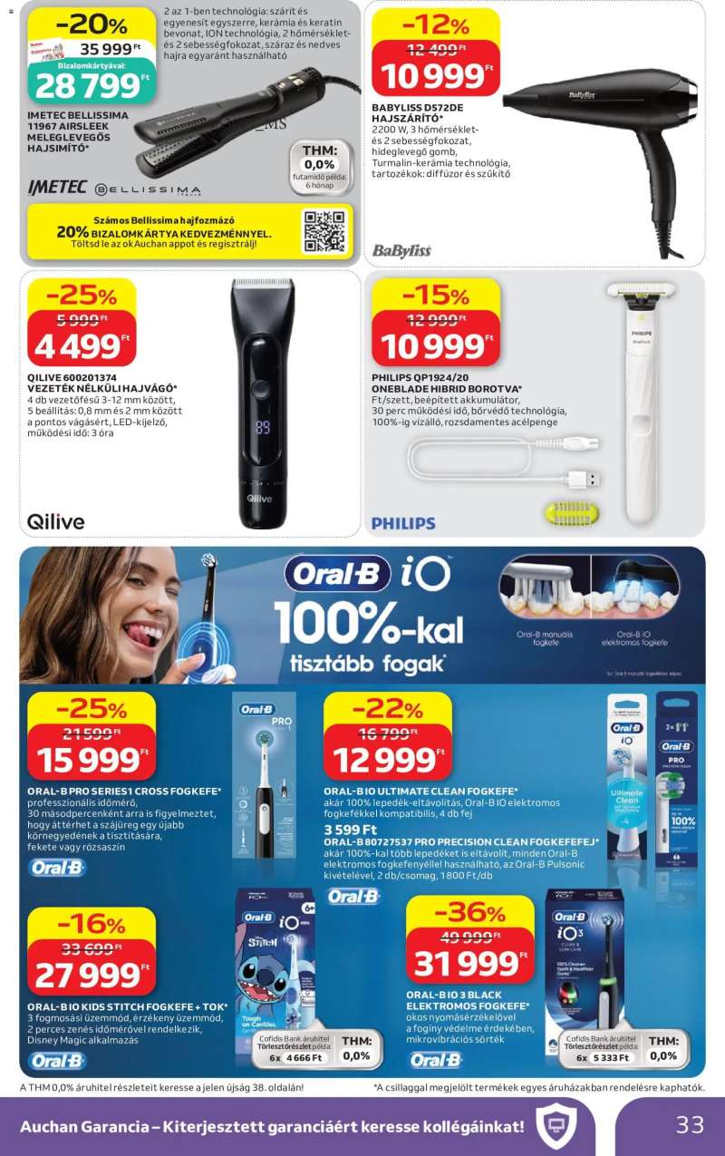 Auchan Auchan akciós újság 33 oldal