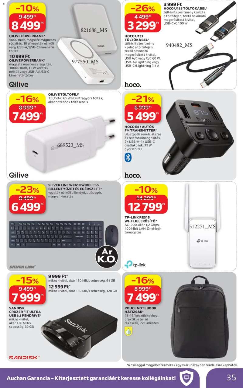 Auchan Auchan akciós újság 35 oldal