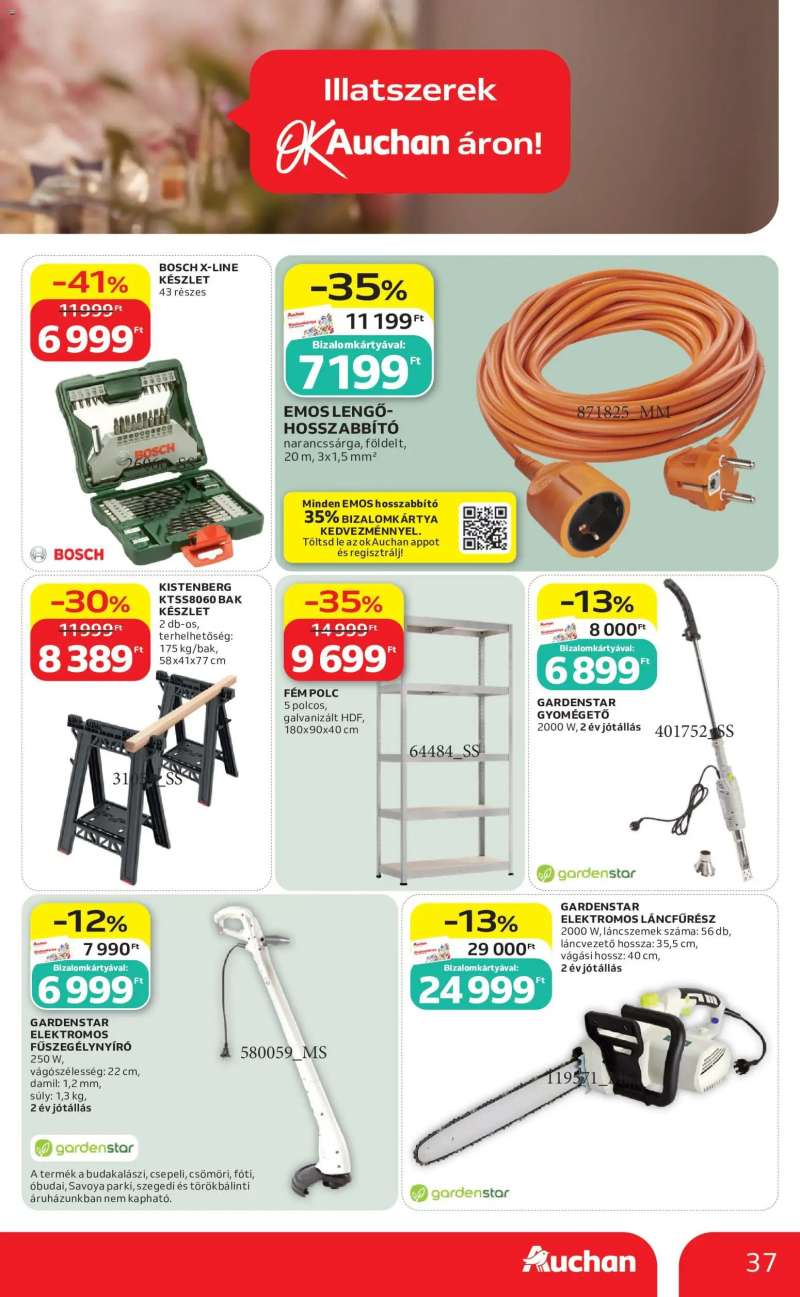 Auchan Auchan akciós újság 37 oldal
