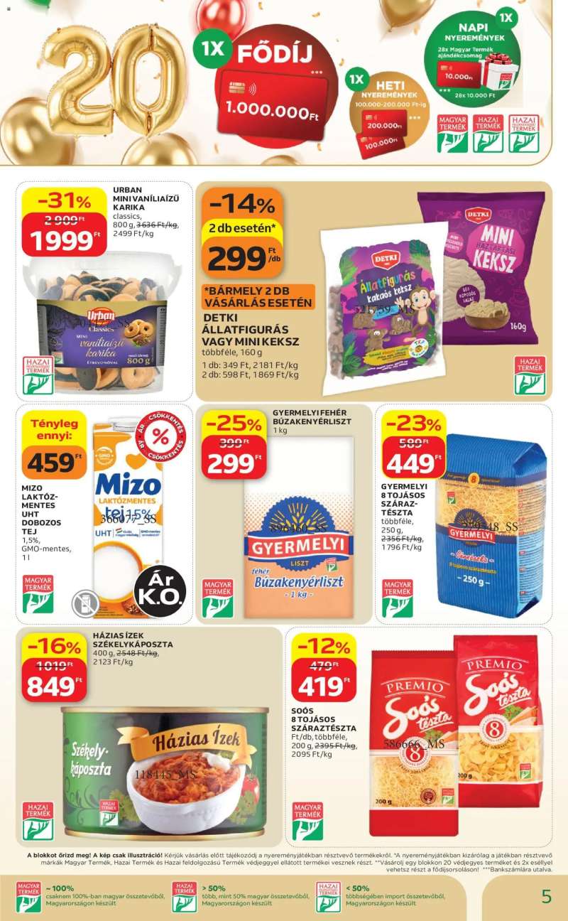 Auchan Auchan Hazai termék ajánlatok 5 oldal