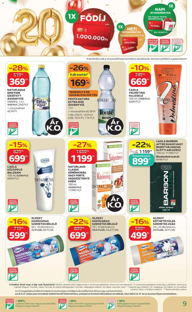 Auchan Auchan Hazai termék ajánlatok 9 oldal