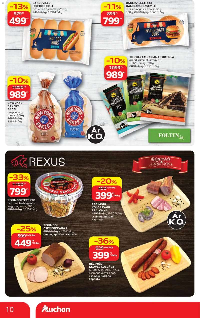 Auchan Auchan akciós újság 10 oldal