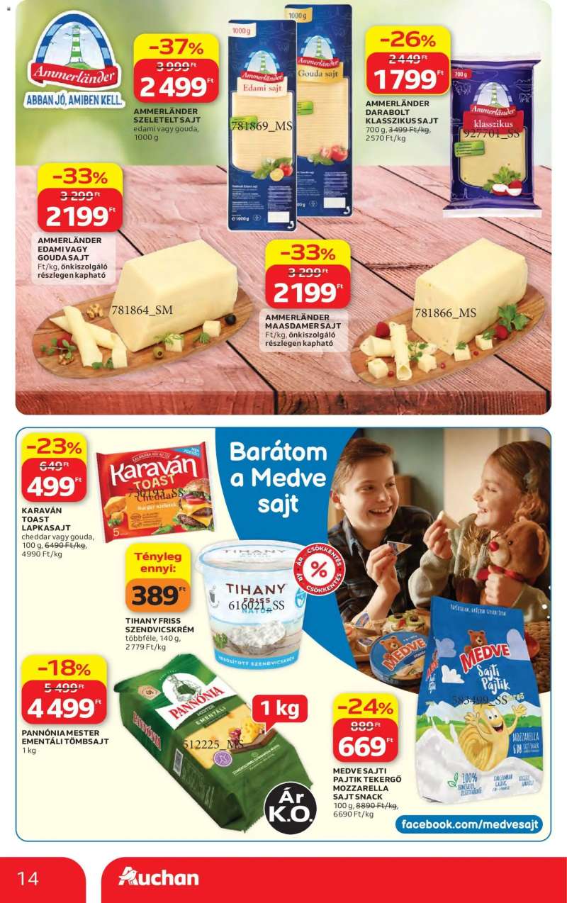 Auchan Auchan akciós újság 14 oldal